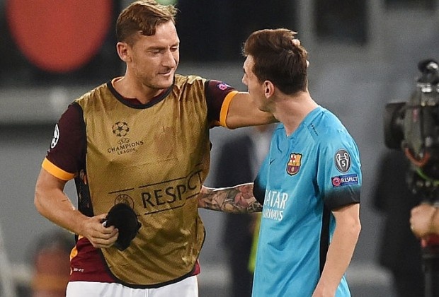 Francesco Totti, Lionel Messi, AS Roma ảnh 2 Francesco Totti, Lionel Messi, AS Roma anh 2