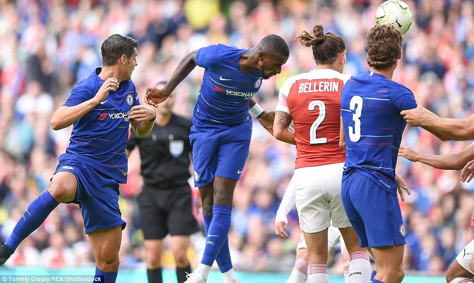 Arsenal,  Chelsea,  ICC 2018,  giao hữu ảnh 1 Arsenal,  Chelsea,  ICC 2018,  giao huu anh 1
