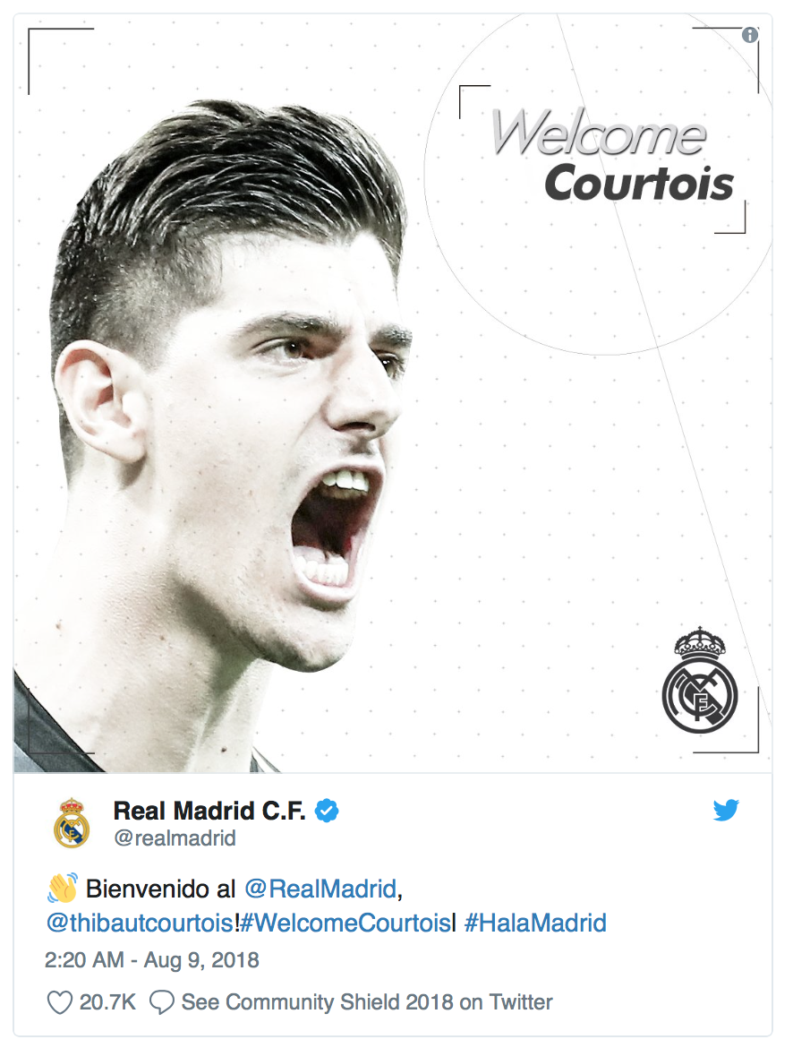 Thibaut Courtois chính thức gia nhập Real Madrid, Mateo Kovacic ảnh 2 Thibaut Courtois chinh thuc gia nhap Real Madrid, Mateo Kovacic anh 2