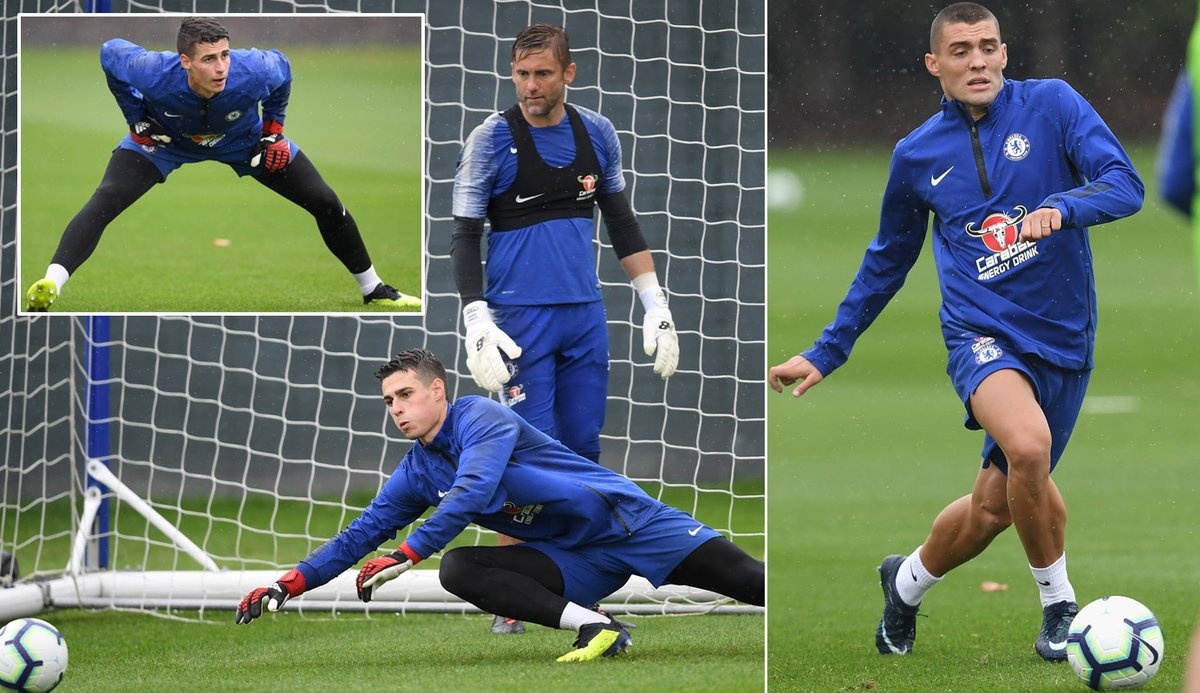 Chelsea,  Maurizio Sarri,  Willian,  Eden Hazard,  Courtois anh 3