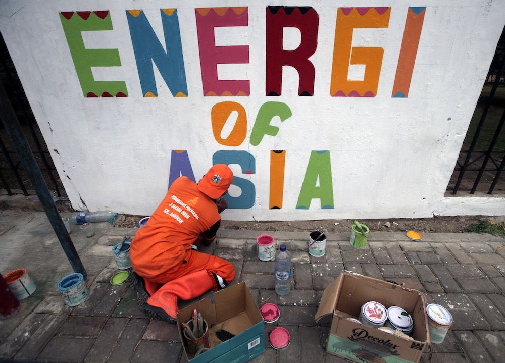 VDV tham du ASIAD doi mat voi bau khong khi o nhiem tai Indonesia,  ASIAD 18 anh 1