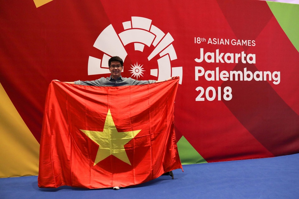 wushu Viet Nam tai ASIAD 18,  Pham Quoc Khanh,  Duong Thuy Vi anh 16