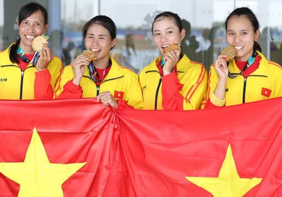 Chien thang cua DT rowing Viet Nam hoan toan ap dao truoc doi thu hinh anh