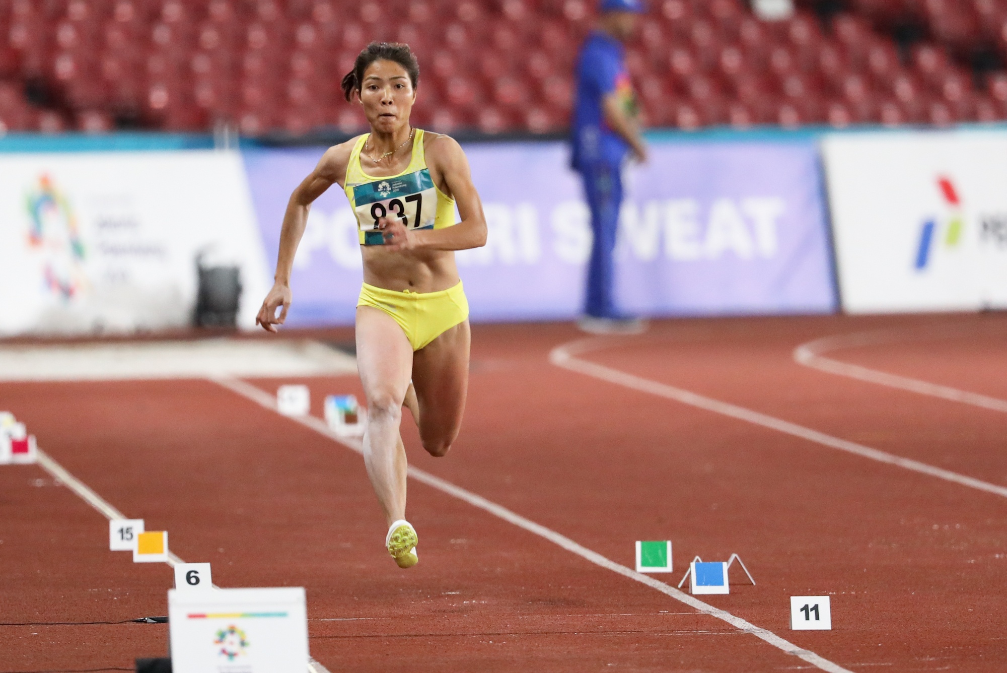 VDV nhay xa Bui Thi Thu Thao gianh tam HCV,  ASIAD 2018 anh 1