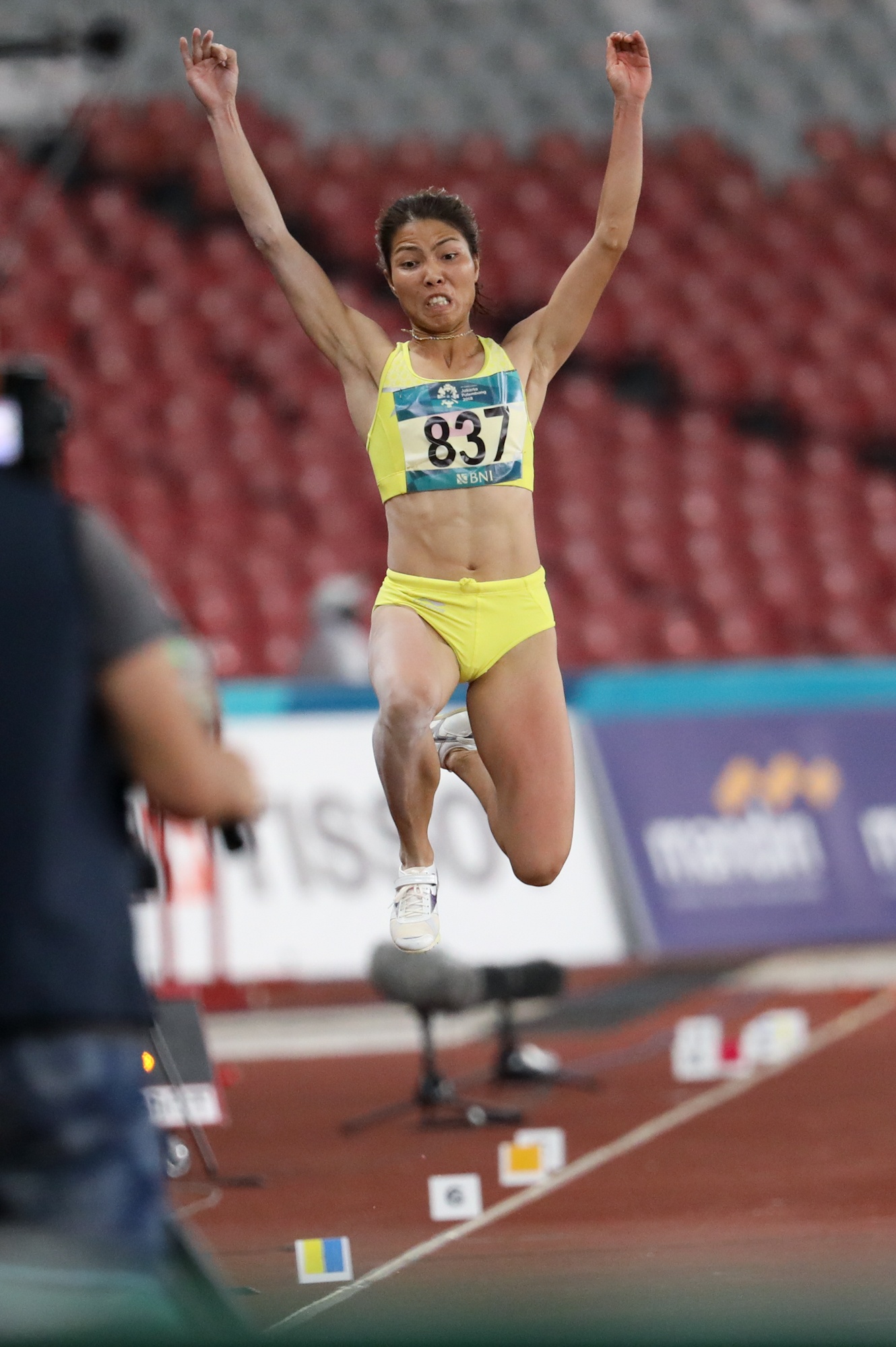 VDV nhay xa Bui Thi Thu Thao gianh tam HCV,  ASIAD 2018 anh 4