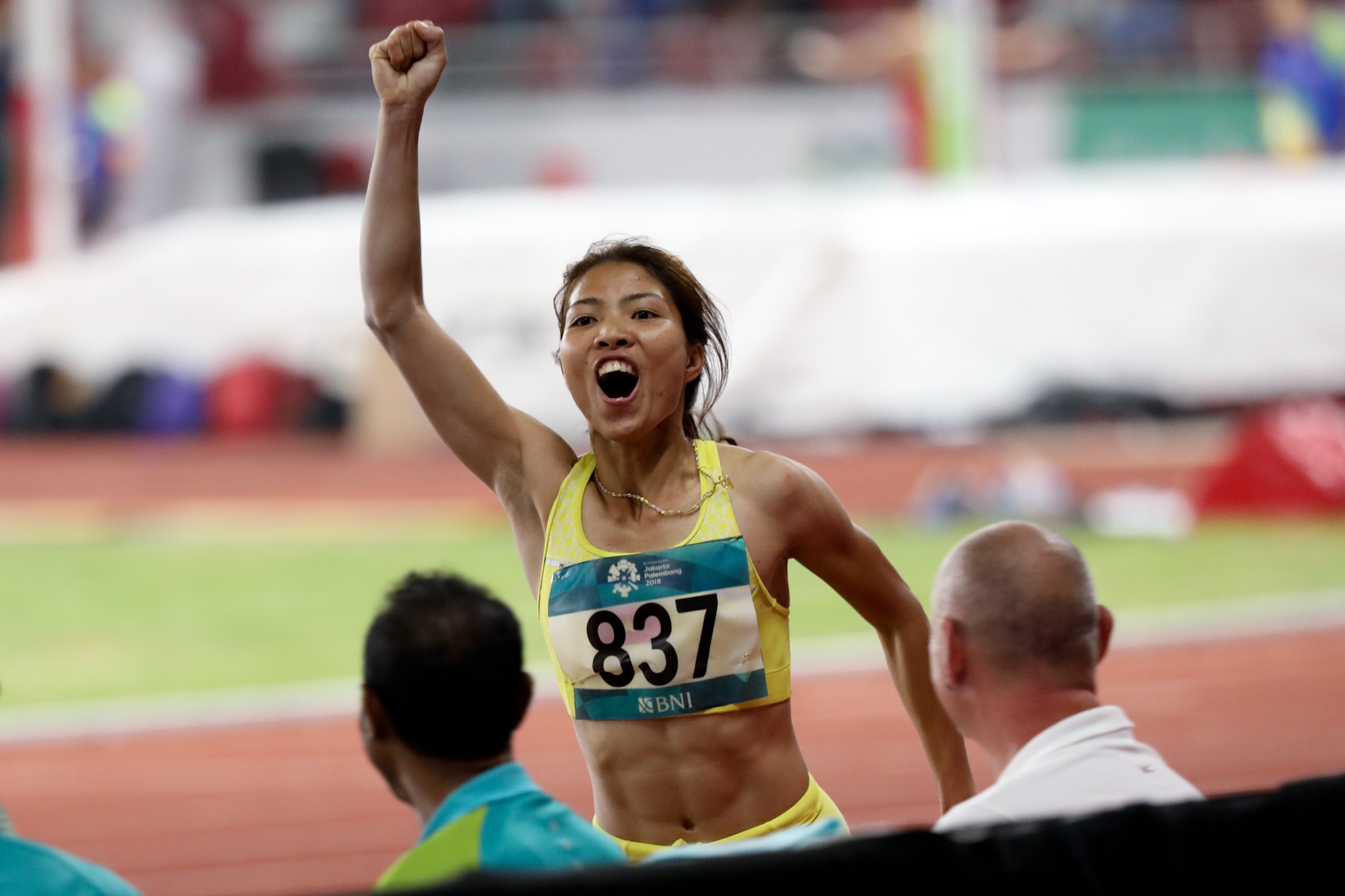 VDV nhay xa Bui Thi Thu Thao gianh tam HCV,  ASIAD 2018 anh 7