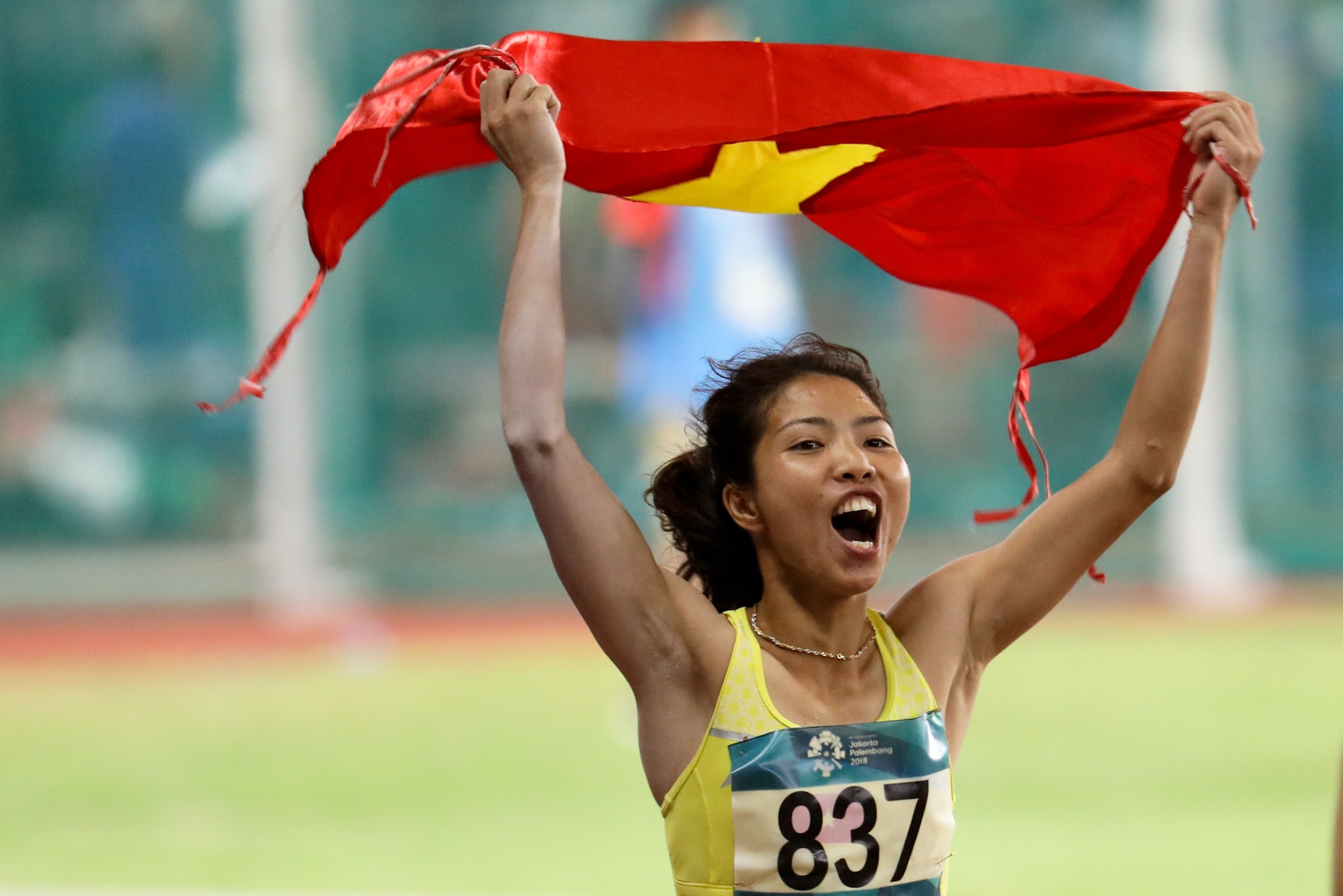 VDV nhay xa Bui Thi Thu Thao gianh tam HCV,  ASIAD 2018 anh 9