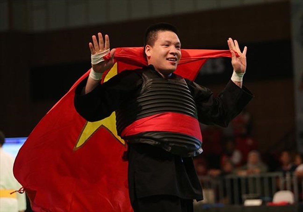 Vo si Nguyen Van Tri gianh HCV thu 3 cho doan the thao Viet Nam hinh anh