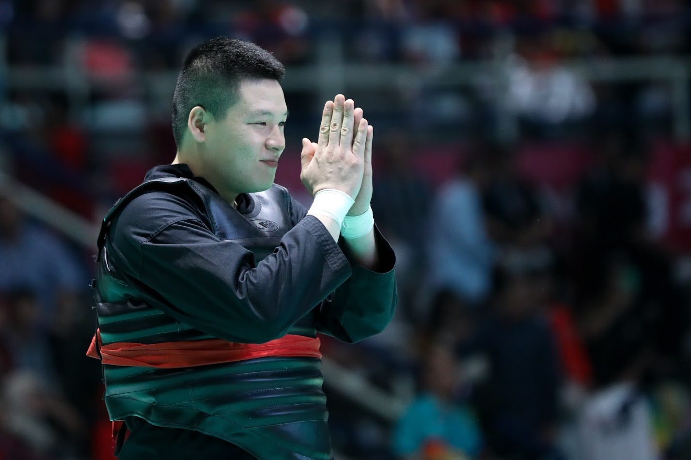 pencak silat, huy chương vàng, Nguyễn Văn Trí, ASIAD 18 ảnh 1 pencak silat, huy chuong vang, Nguyen Van Tri, ASIAD 18 anh 1