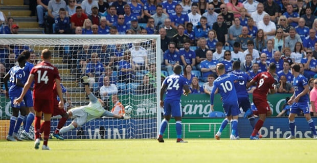 Liverpool,  Leicester City,  Mohamed Salah,  Roberto Firmino anh 5