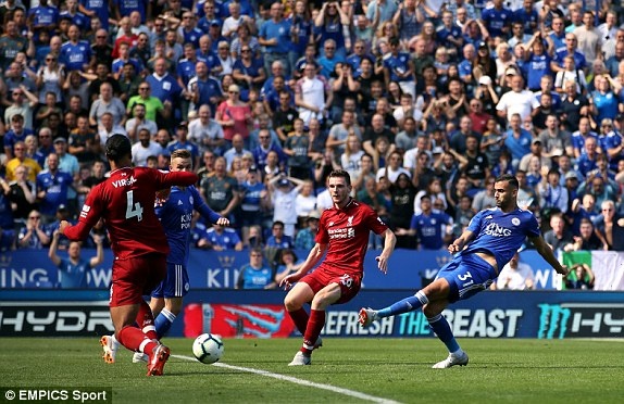 Liverpool,  Leicester City,  Mohamed Salah,  Roberto Firmino anh 7