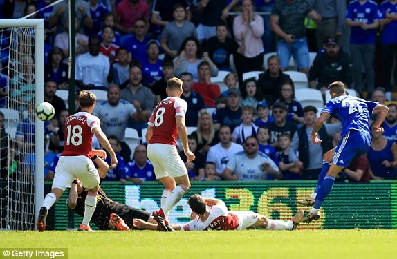 Arsenal,  Unai Emery,  Lacazette,  Aubameyang anh 4