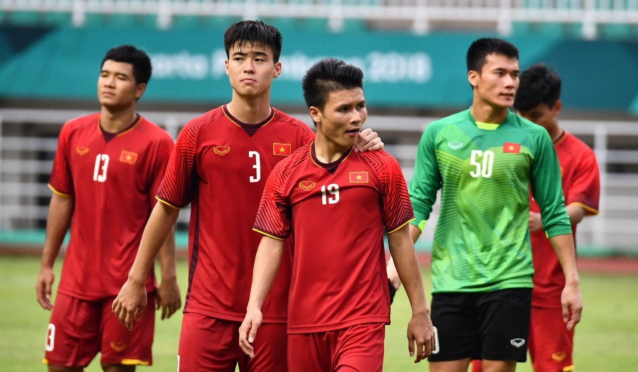 bao chi Han Quoc,  HLV Park Hang-seo,  doi tuyen Olympic Viet Nam,  UAE gianh HCD anh 1