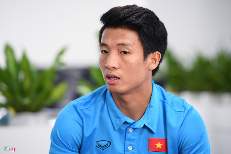 Olympic Viet Nam,  Quang Hai,  trung ve Bui Tien Dung,  Vu Van Thanh,  doi hinh tieu bieu ASIAD 18 anh 3