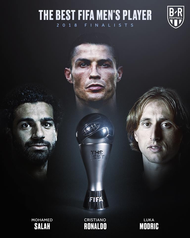 Cristiano Ronaldo,  Luka Modric,  Mohamed Salah,  FIFA ảnh 1 Cristiano Ronaldo,  Luka Modric,  Mohamed Salah,  FIFA anh 1
