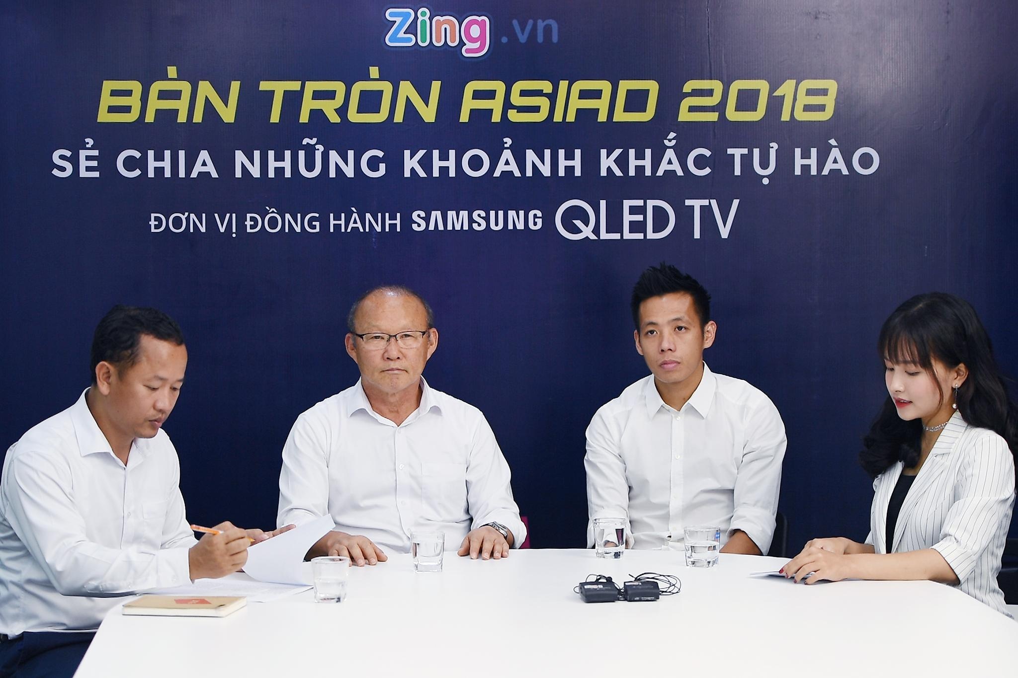HLV Park Hang-seo,  ASIAD 18,  doi tuyen Olympic Viet Nam,  Ban tron ASIAD anh 1