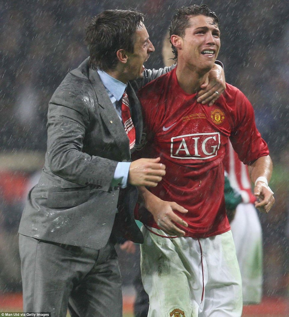 Cristiano Ronaldo,  Champions League,  Manchester United,  Real Madrid anh 2