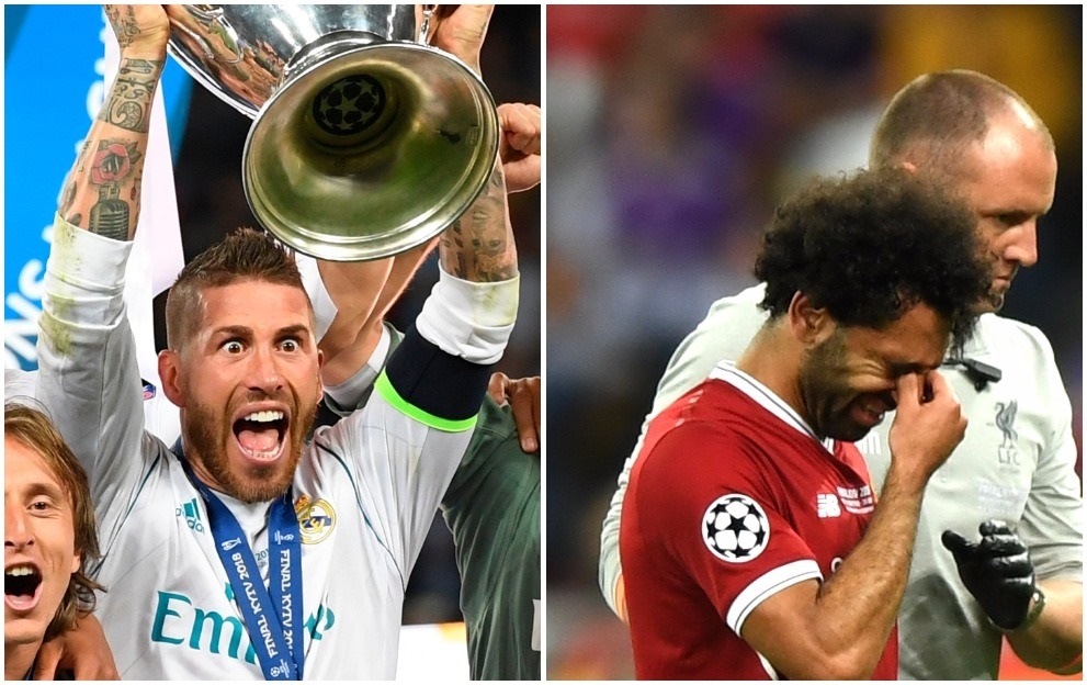 Ramos noi ve chan thuong cua Salah: 'Luong tam toi khong he can rut' hinh anh