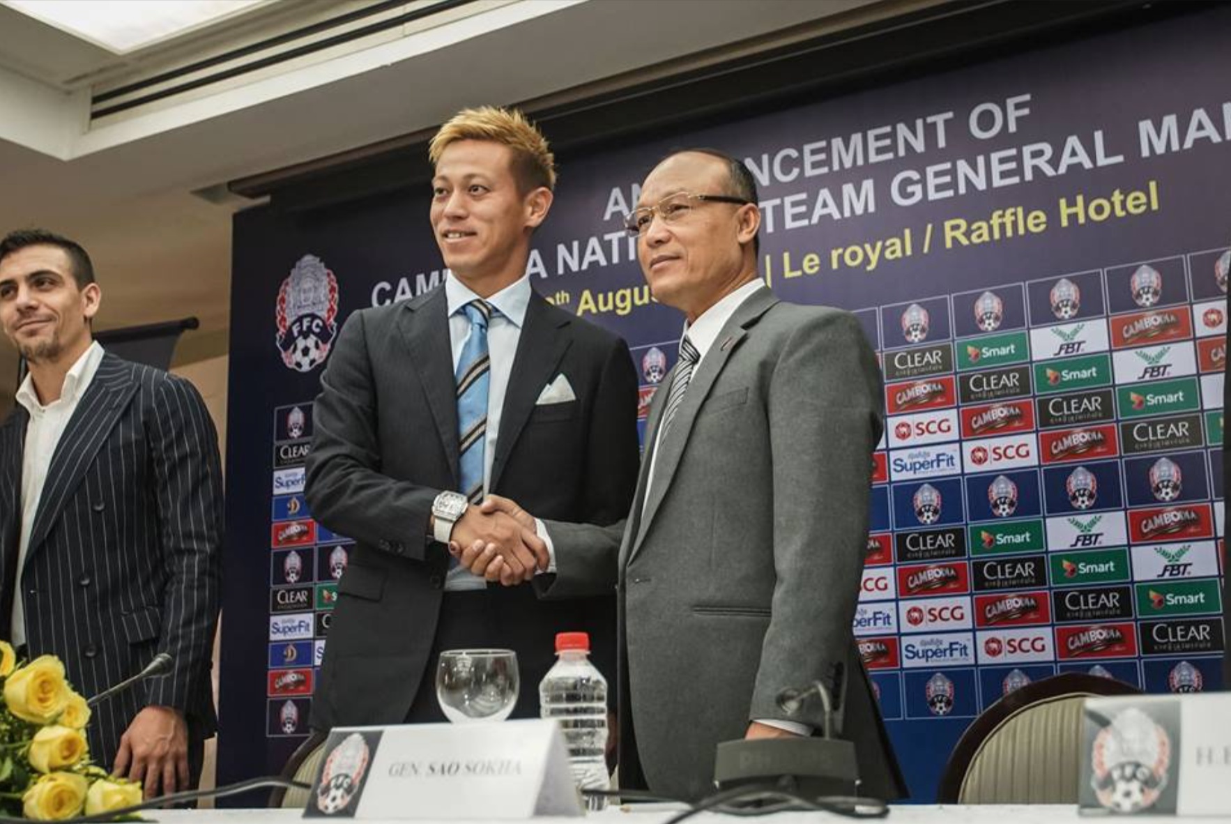 Keisuke Honda,  Campuchia,  AFF Cup 2018 ảnh 1 Keisuke Honda,  Campuchia,  AFF Cup 2018 anh 1