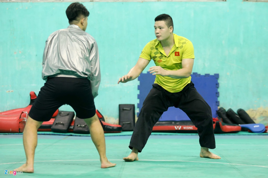 Nguyen Van Tri,  vo dich pencak silat,  ASIAD 2018,  SEA Games 2017 anh 1