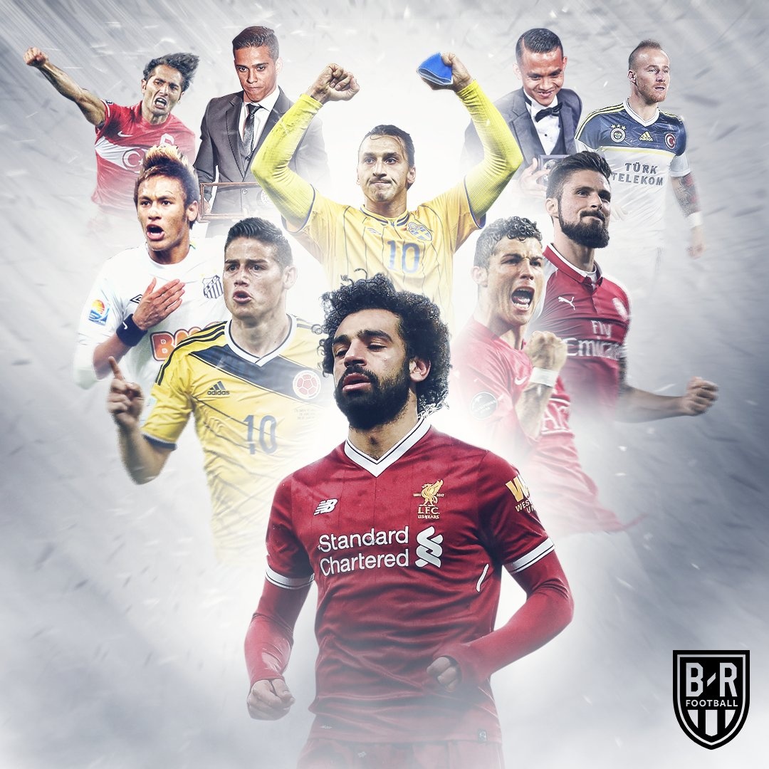 Mohamed Salah,  giai thuong puskas,  FIFA,  ban thang dep nhat nam 2018 anh 1