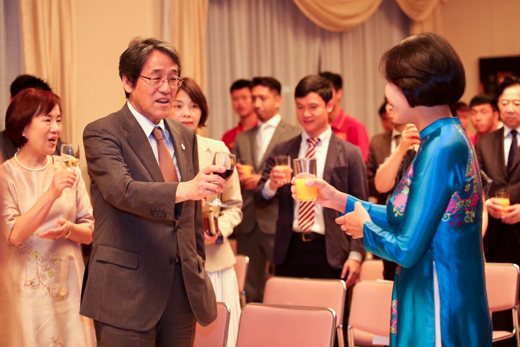 U17 Việt Nam, Nhật Bản, Lễ tiễn đội tuyển, Giải giao hữu Nhật Bản-Mekong ảnh 2 U17 Viet Nam, Nhat Ban, Le tien doi tuyen, Giai giao huu Nhat Ban-Mekong anh 2