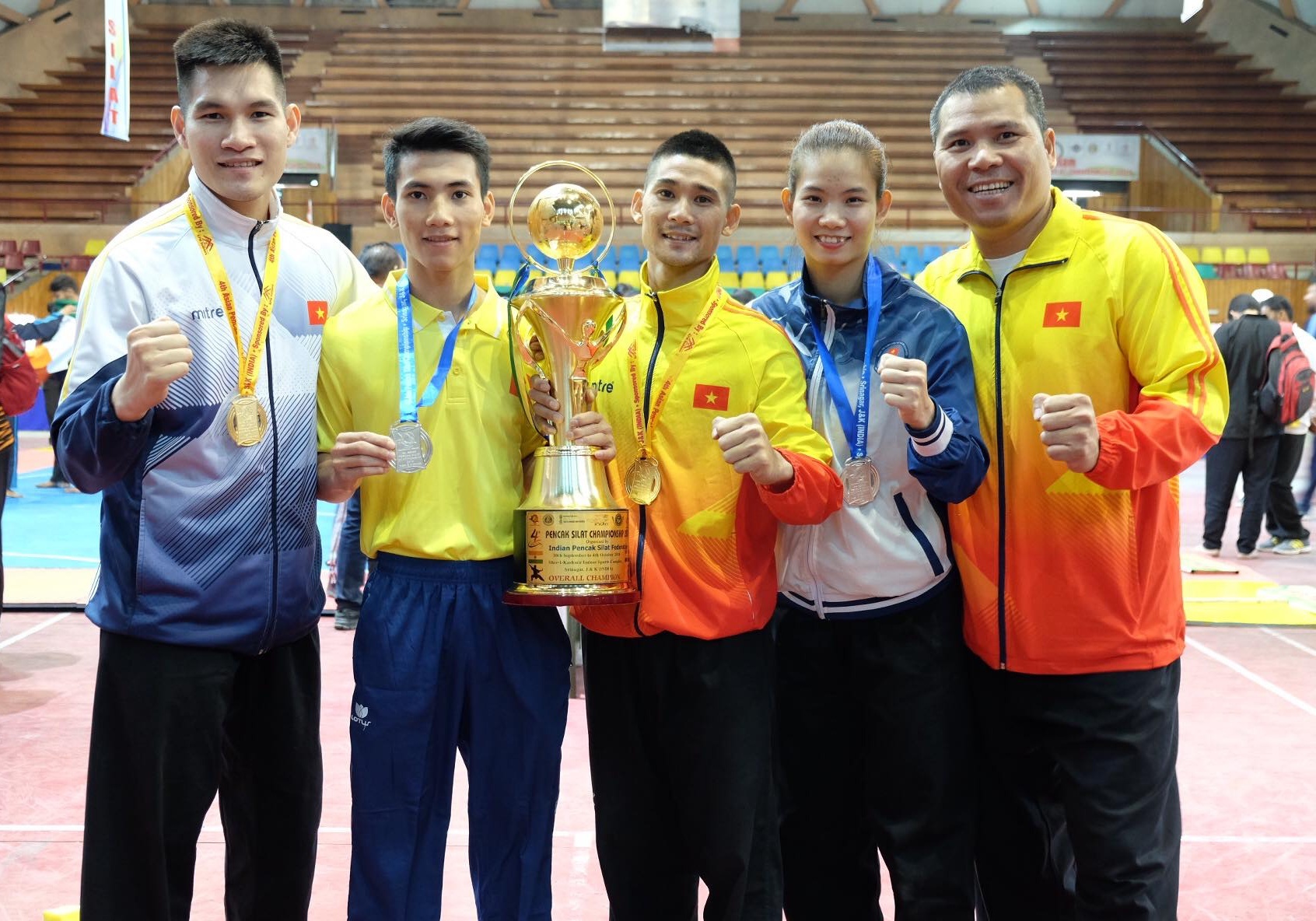 Pencak silat Viet Nam thang ap dao Indonesia tai giai chau A hinh anh