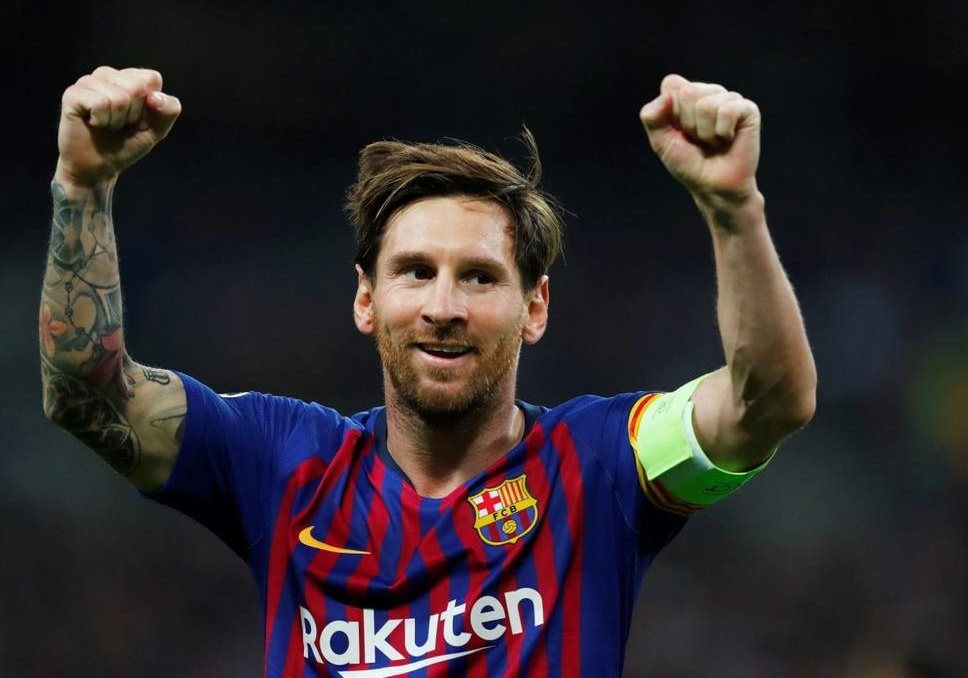Messi ghi trung binh mot ban moi tran tai vong bang Champions League hinh anh