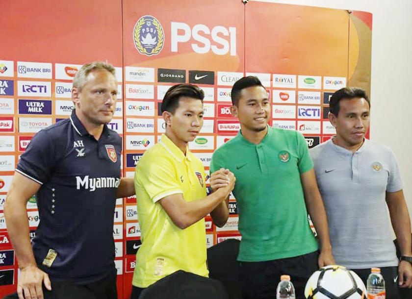 doi tuyen Indonesia,  Myanmar,  giao huu,  AFF Cup 2018 anh 1