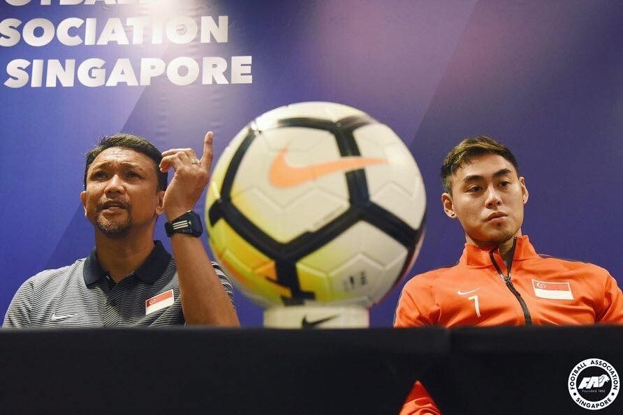 HLV Fandi Ahmad,  doi tuyen Singapore,  cau thu nhap tich,  AFF Cup 2018 anh 1