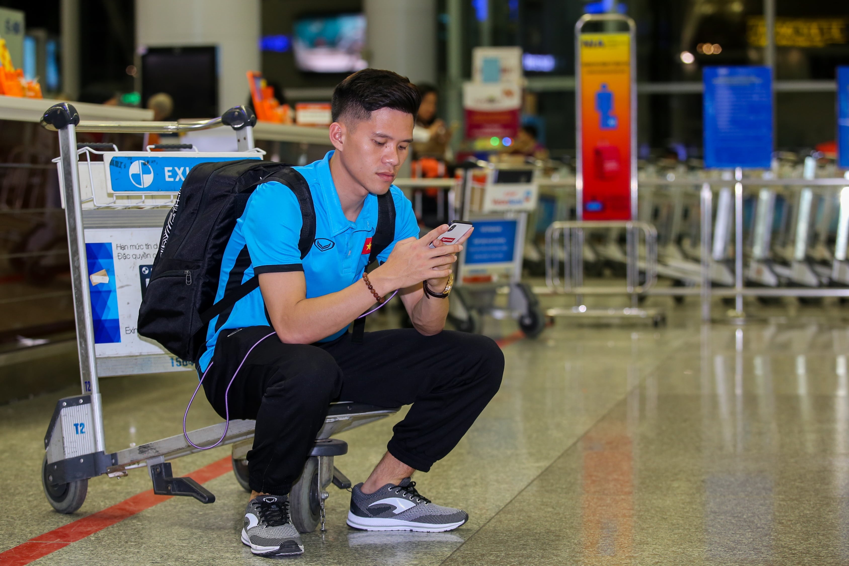 Doi tuyen Viet Nam chia tay,  tap huan Han Quoc,  Cong Phuong,  Duc Chinh anh 6