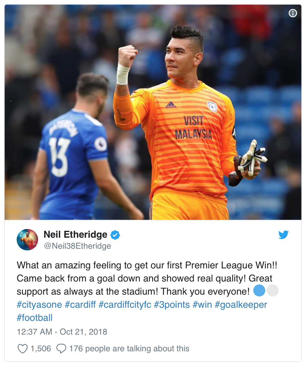 thủ môn Neil Etheridge, Philippines, Cardiff City, Đông Nam Á, Ngoại hạng Anh ảnh 2 thu mon Neil Etheridge, Philippines, Cardiff City, Dong Nam A, Ngoai hang Anh anh 2