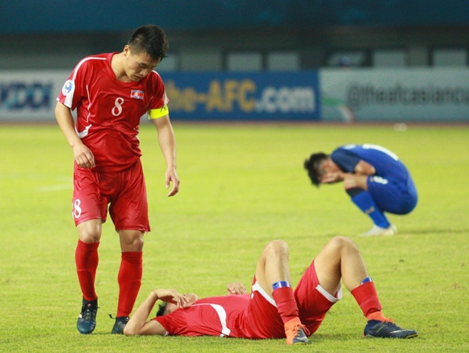 U19 Thái Lan, U19 châu Á, vượt qua vòng bảng, U19 Triều Tiên ảnh 2 U19 Thai Lan, U19 chau A, vuot qua vong bang, U19 Trieu Tien anh 2