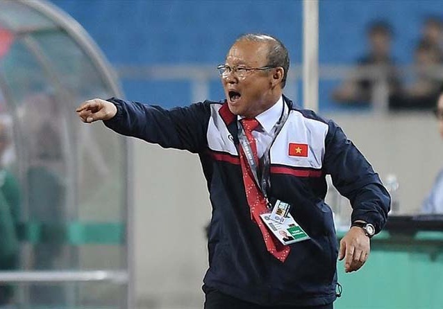 HLV Park Hang-seo noi gian voi cac tuyen thu Viet Nam tai Han Quoc hinh anh