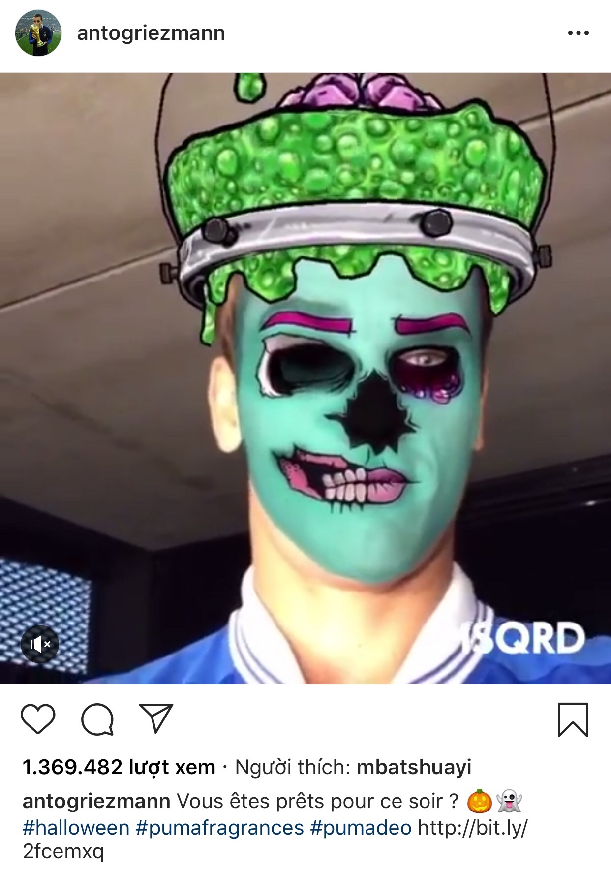 Halloween,  La Liga,  cau thu,  Marcelo,  Gerard Pique anh 1