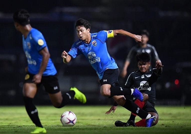 DT Thai Lan tu tin du AFF Cup sau chien thang 5-0 o tran giao huu hinh anh