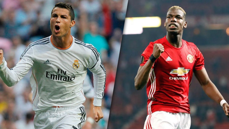 Pogba: 'Ronaldo ghi ban de nhu uong nuoc vay' hinh anh