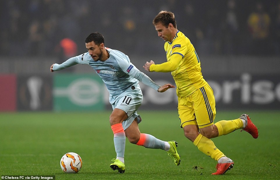 BATE vs Chelsea, Hazard, Giroud, Europa League ảnh 1 BATE vs Chelsea, Hazard, Giroud, Europa League anh 1