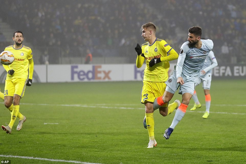 BATE vs Chelsea, Hazard, Giroud, Europa League ảnh 2 BATE vs Chelsea, Hazard, Giroud, Europa League anh 2