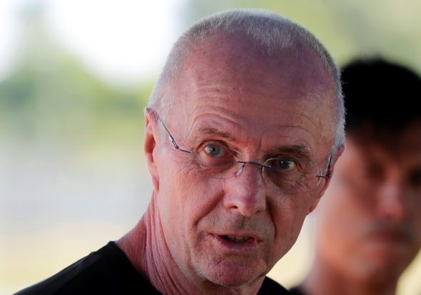 Eriksson va nhiem vu vuc day nen bong da Philippines hinh anh