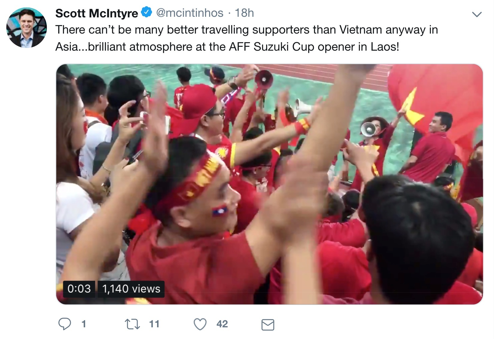 doi tuyen Viet Nam,  phong vien nuoc ngoai,  AFF Cup 2018 anh 1