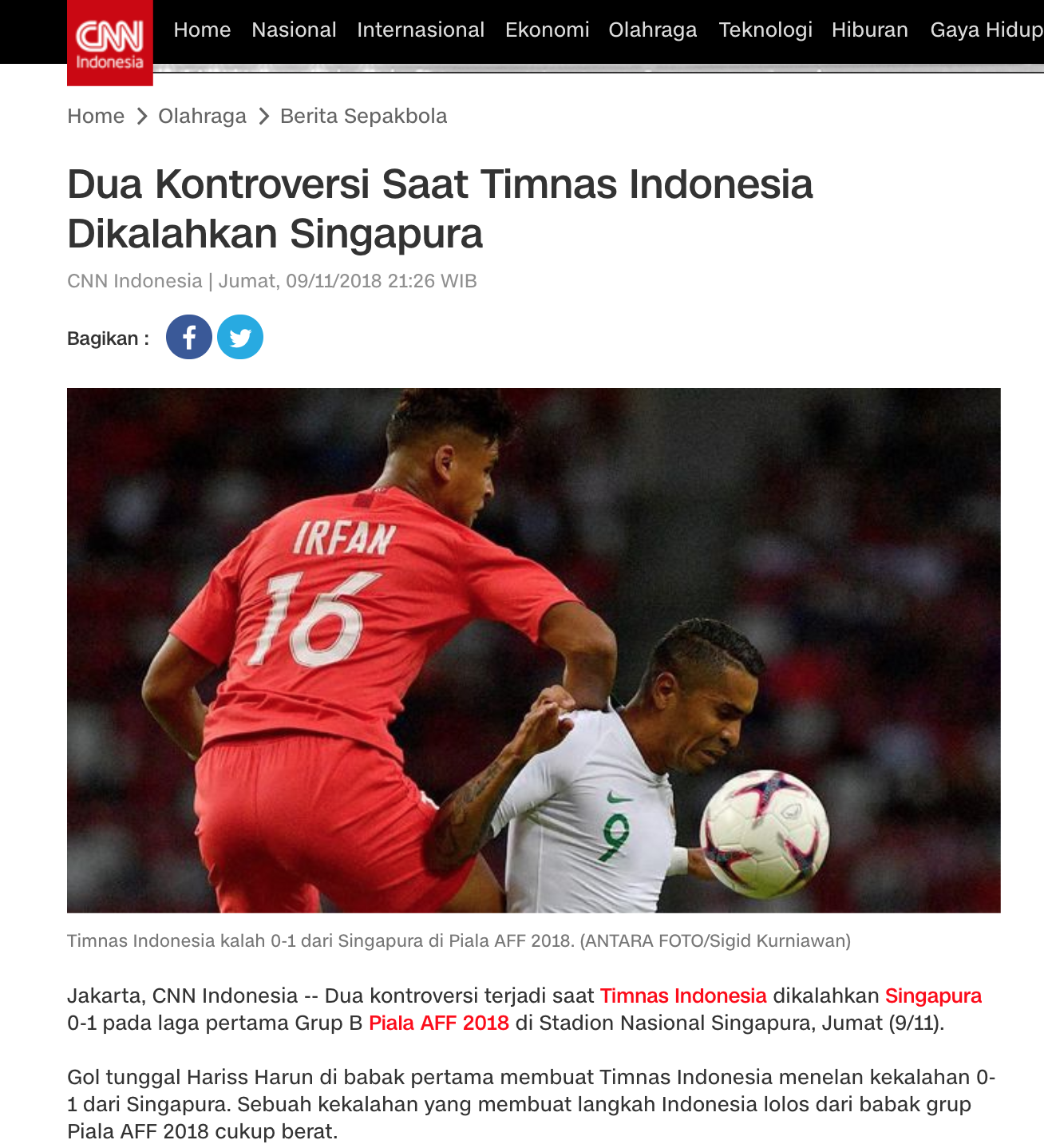báo chí Indonesia, trọng tài Nguyễn Hiền Triết, thiên vị Singapore, AFF Cup 2018 ảnh 1 bao chi Indonesia, trong tai Nguyen Hien Triet, thien vi Singapore, AFF Cup 2018 anh 1