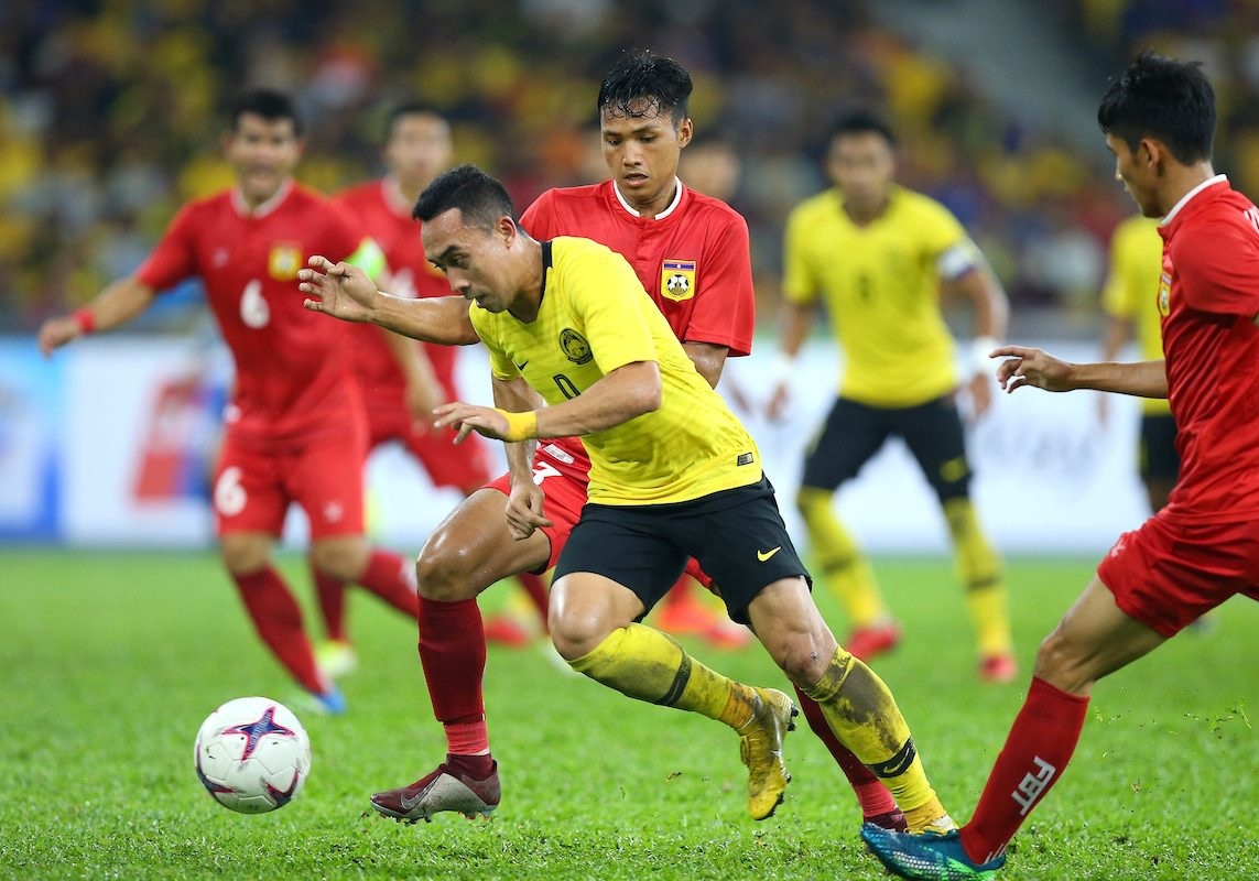 Chan sut chu luc Malaysia tuyen bo pha luoi DT Viet Nam tai My Dinh hinh anh