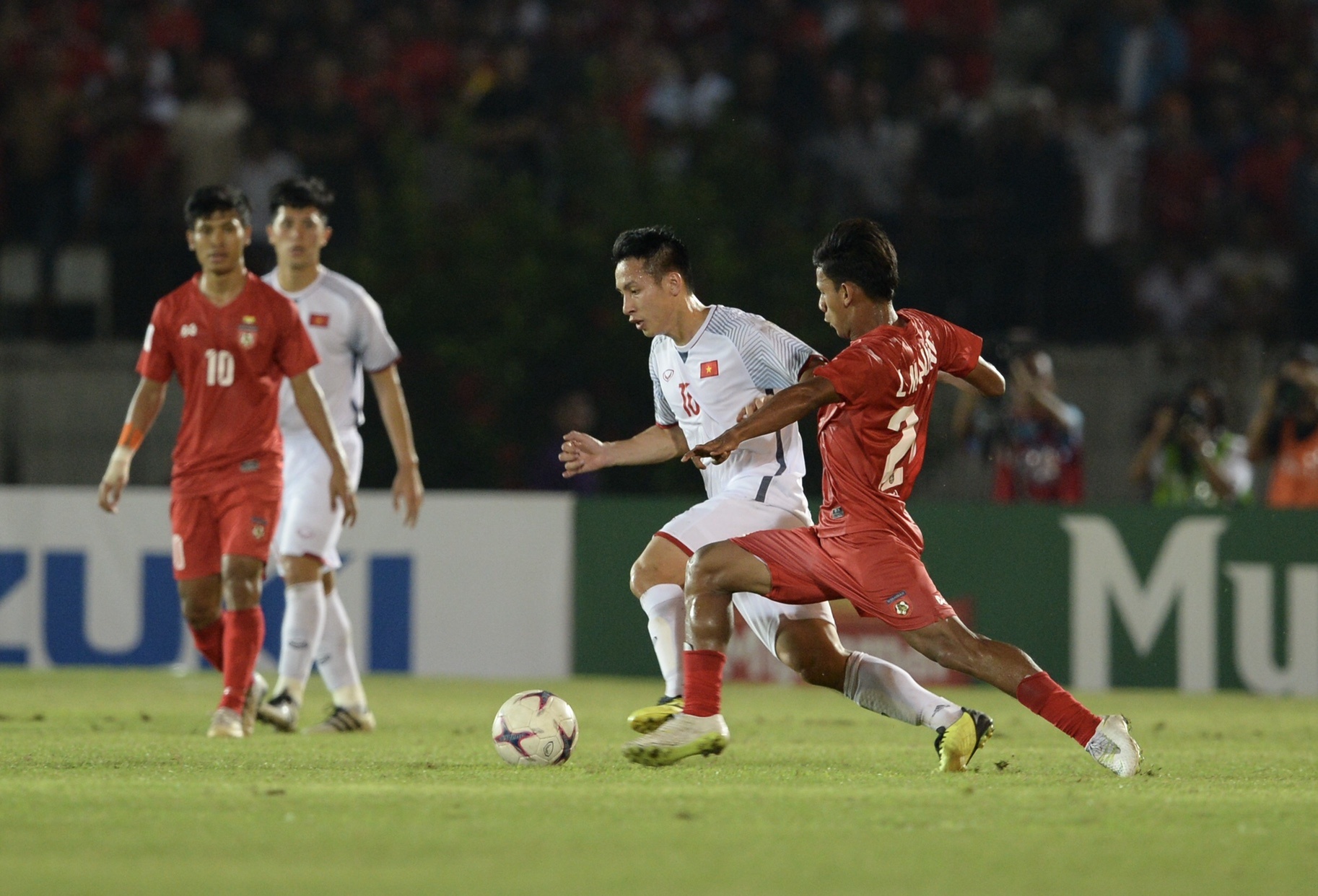 Myanmar,  doi tuyen Viet Nam,  AFF Cup anh 1