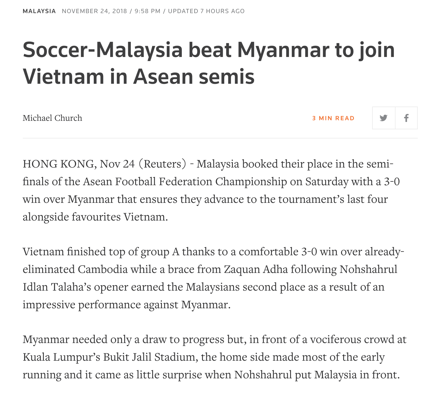 báo chí châu Á, đội tuyển Việt Nam, AFF Cup, bán kết, Park Hang-seo ảnh 2 bao chi chau A, doi tuyen Viet Nam, AFF Cup, ban ket, Park Hang-seo anh 2