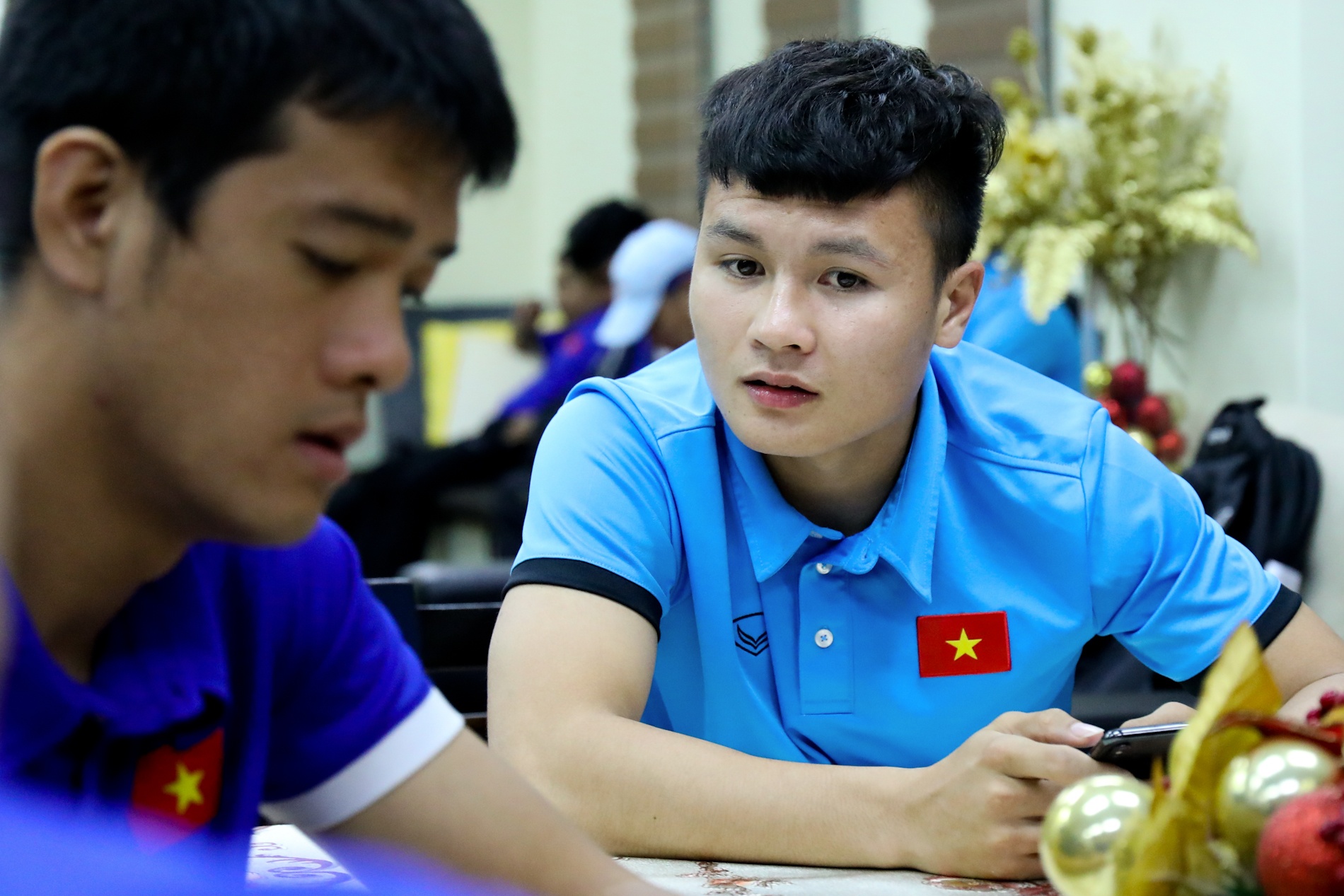 Tuyển Việt Nam mệt mỏi ở Bacolod, Đội tuyển Việt Nam, Park Hang-seo, Philippines, AFF Cup 2018, Đội tuyển Việt Nam vạ vật, mệt mỏi ở Bacolod ảnh 8 Tuyen Viet Nam met moi o Bacolod, Doi tuyen Viet Nam, Park Hang-seo, Philippines, AFF Cup 2018, Doi tuyen Viet Nam va vat, met moi o Bacolod anh 8