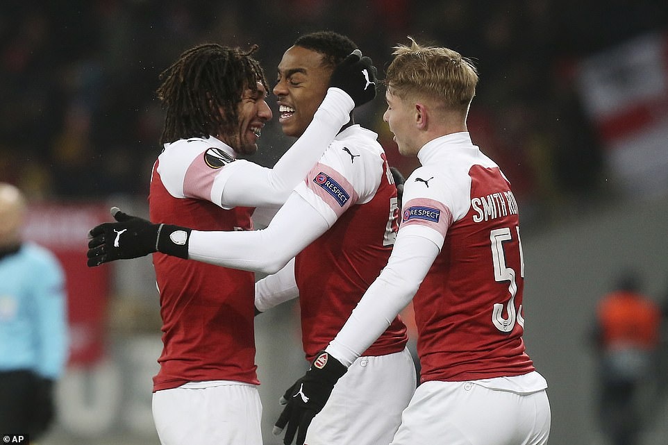 Ngoi sao tre giup Arsenal chiem ngoi dau bang tai Europa League hinh anh