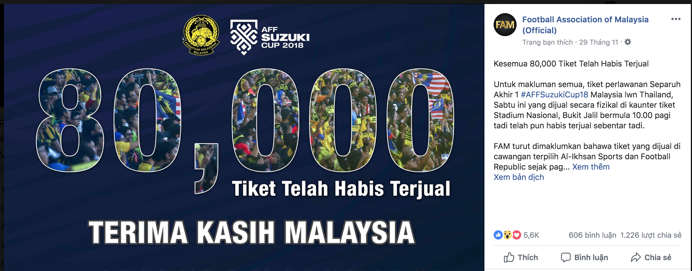 CĐV Malaysia,  bán kết AFF Cup,  đội tuyển Malaysia,  Thái Lan ảnh 2 CDV Malaysia,  ban ket AFF Cup,  doi tuyen Malaysia,  Thai Lan anh 2