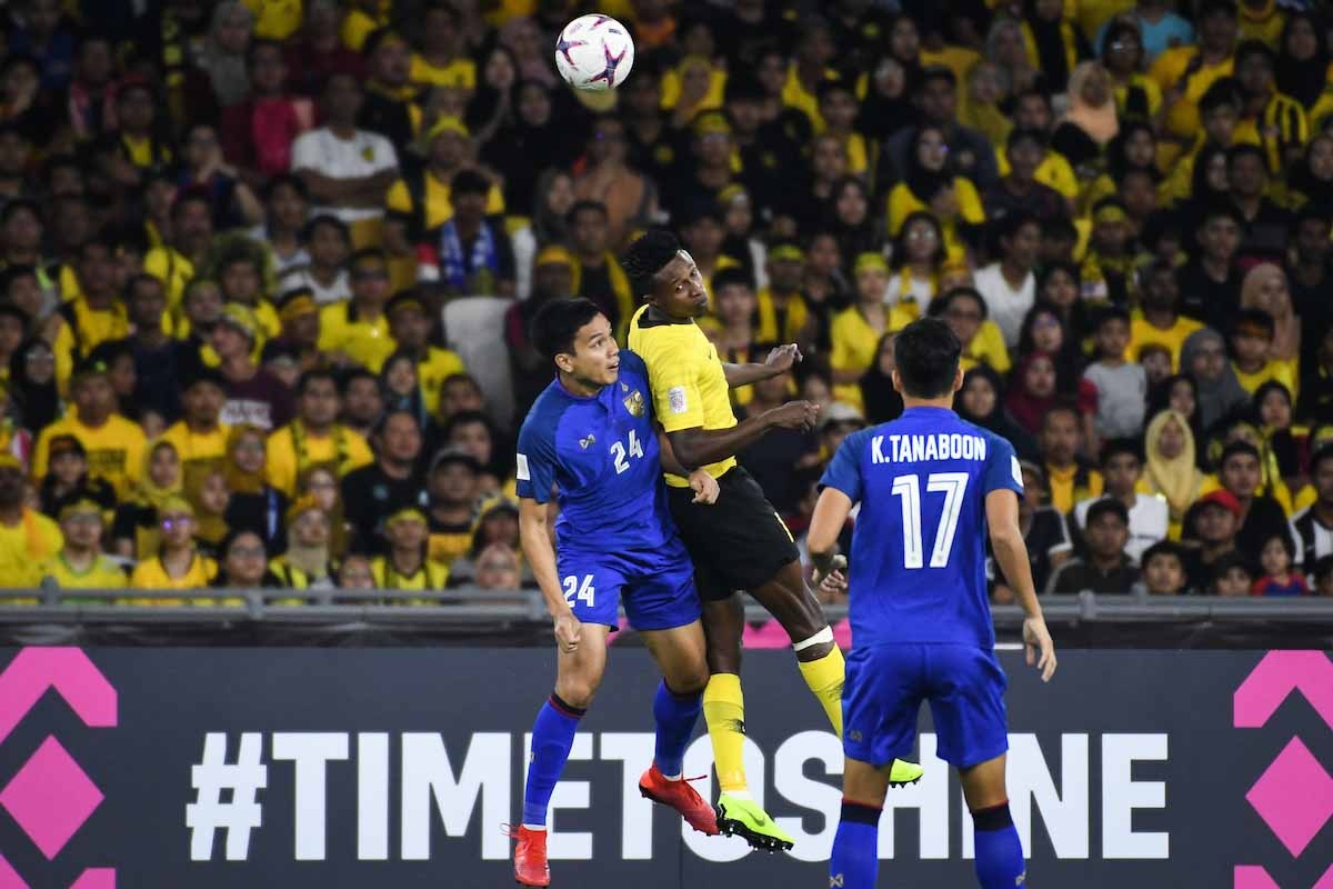 doi tuyen Malaysia,  Thai Lan,  ban ket AFF Cup,  Mohamadou Sumareh anh 1