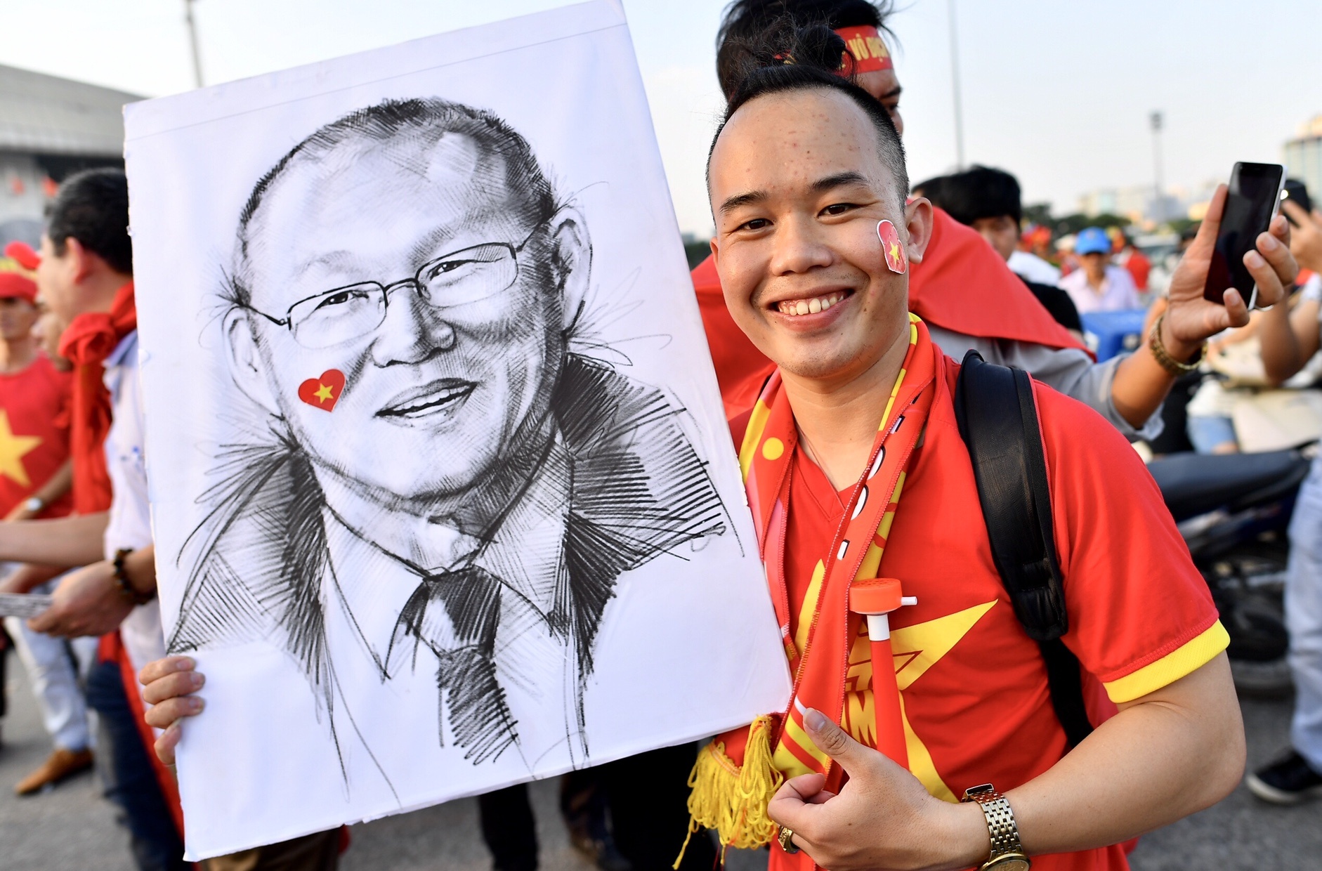 CDV Viet Nam,  doi tuyen Viet Nam,  Park Hang-seo,  ban ket AFF Cup,  Philippines anh 3